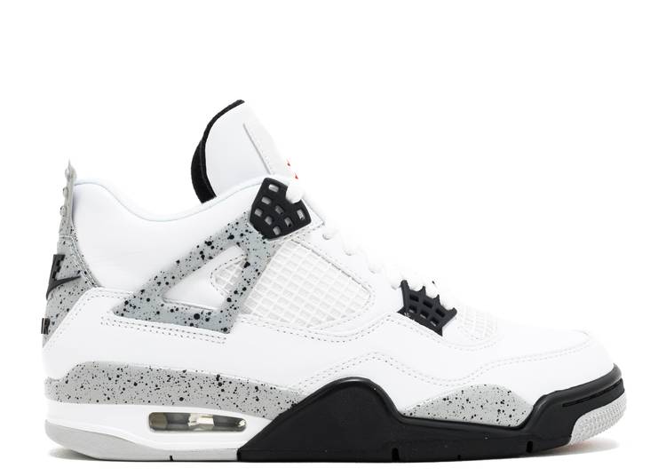 JORDAN RETRO 4 ‘WHITE CEMENT’