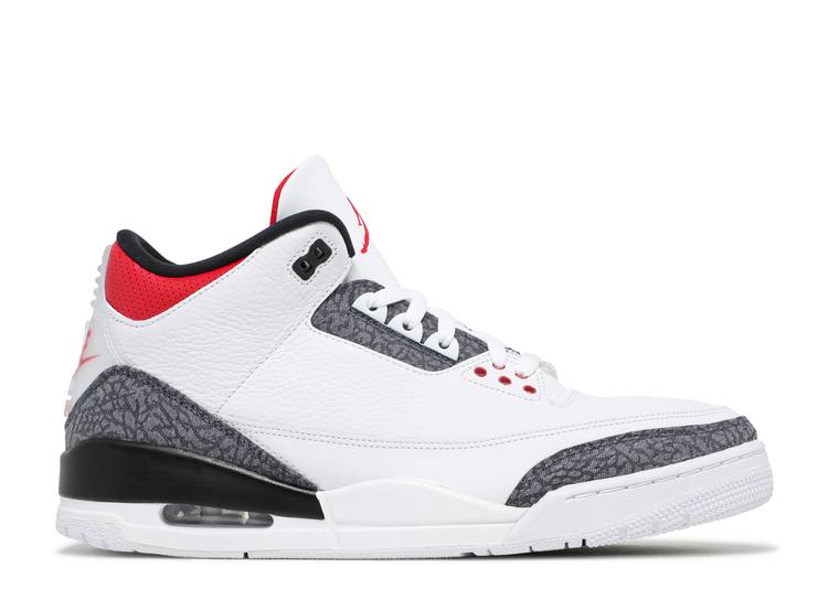 JORDAN RETRO 3 ‘DENIM FIRE RED’