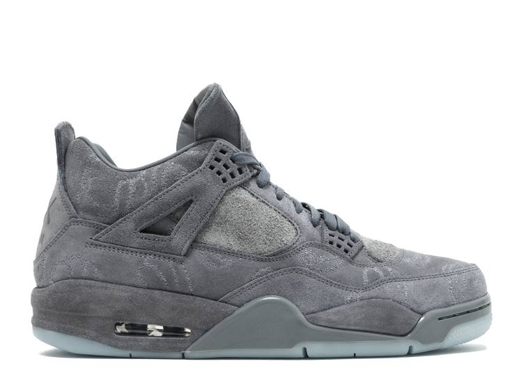 JORDAN RETRO 4 KAWS ‘COOL GREY’