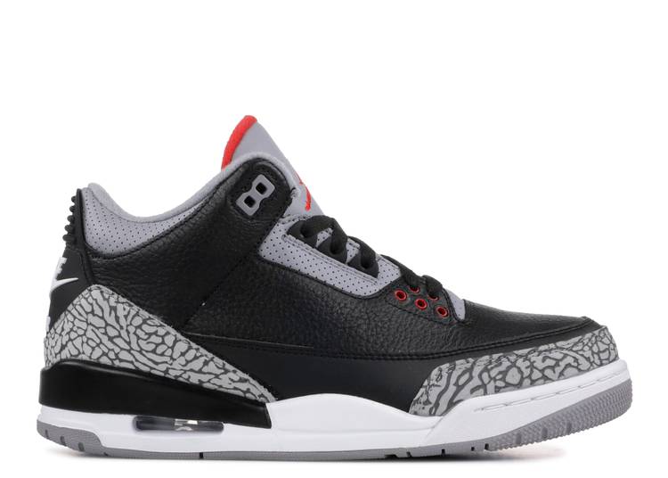 JORDAN RETRO 3 ‘BLACK CEMENT’