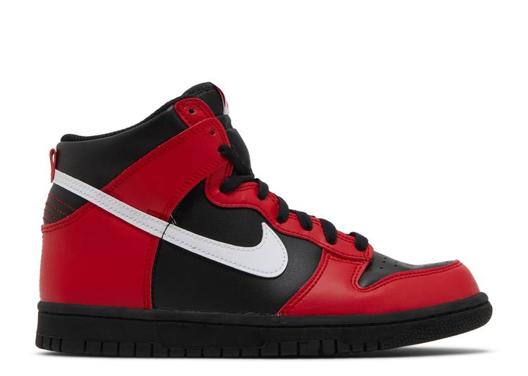 SB DUNK HIGH ‘BLACK UNIVERSITY RED’