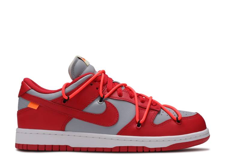 SB DUNK LOW OFF-WHITE ‘UNIVERSITY RED’