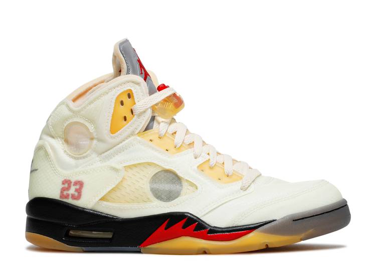 JORDAN RETRO 5 OFF-WHITE ‘SAIL’