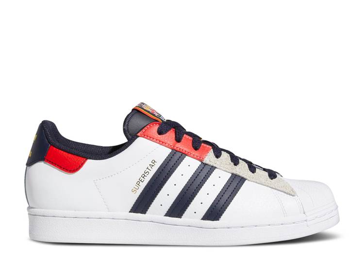 ADIDAS SUPERSTAR ‘LEGEND INK RED’