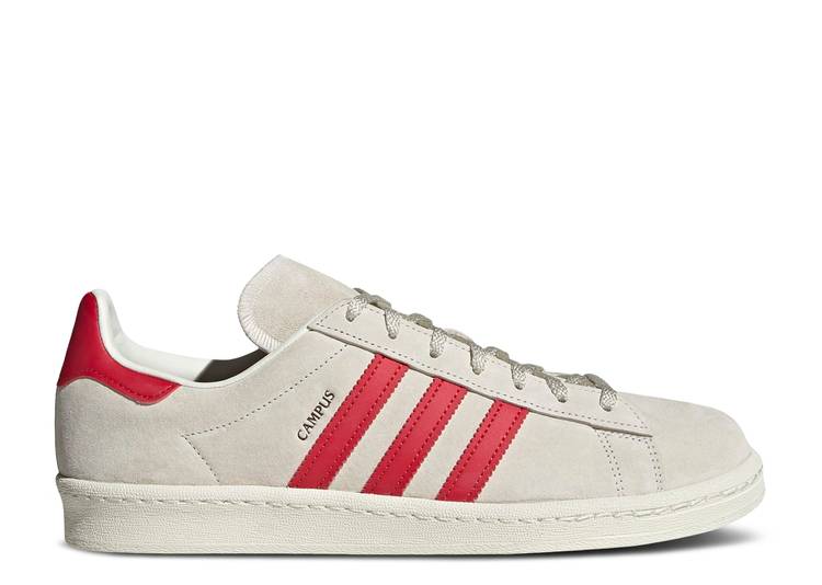 ADIDAS CAMPUS ‘OFF WHITE COLLEGIATE RED’