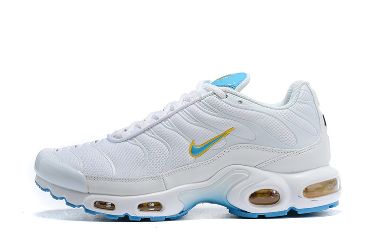 AIR MAX PLUS TN ‘WHITE BLUE YELLOW’