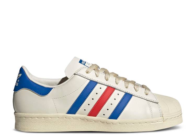 ADIDAS SUPERSTAR ‘WHITE BLUE RED’